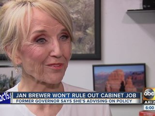 Jan Brewer says she’ll be advising Trump’s transition team