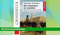 Buy NOW  Ein Sommer in London (GroÃŸdruck): Ein Reisebericht aus dem Jahr 1852 (German Edition)
