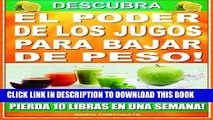 Read Now Descubra El Poder de los Jugos Para Bajar de Peso: Mejores Recetas Para Bajar de Peso