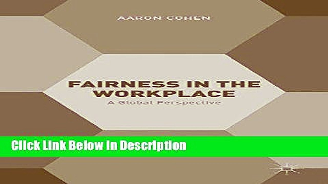 [Download] Fairness in the Workplace: A Global Perspective [Download] Full Ebook