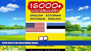 Best Buy Deals  16000+ English - Estonian Estonian - English Vocabulary (ChitChat WorldWide)