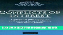 Ebook Conflicts of Interest: Challenges and Solutions in Business, Law, Medicine, and Public