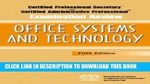 Ebook Certified Professional Secretary (CPS) and Certified Administrative Professional (CAP)