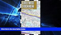 Must Have  Streetwise Stockholm Map - City Center Street Map of Stockholm, Sweden (Streetwise