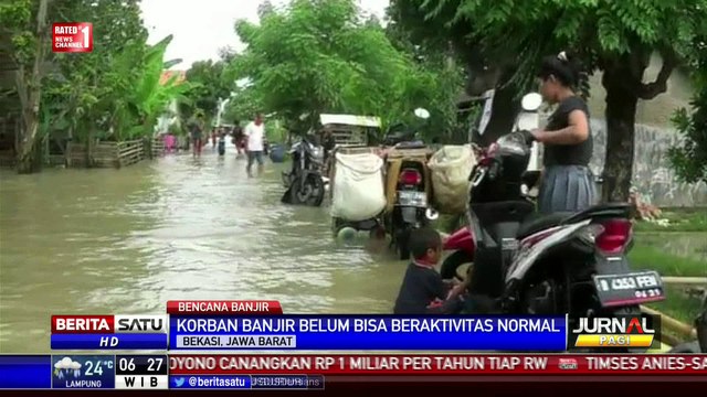 Warga Muara Gembong Khawatir Banjir Susulan