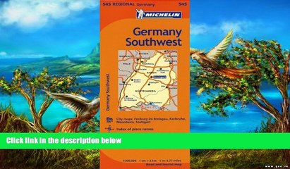 Best Deals Ebook  Michelin Germany Southwest Map 545 (Maps/Regional (Michelin))  Best Buy Ever