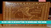 Ebook Recollections: A Life in Bookbinding Free Read