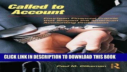 Download Video: Ebook Called to Account: Fourteen Financial Frauds that Shaped the American Accounting Profession