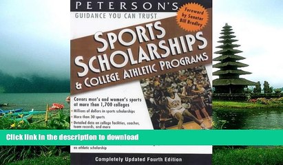 FAVORITE BOOK  Sports Schlrshps   Coll Athl Prgs 2000 (Peterson s Sports Scholarships and College