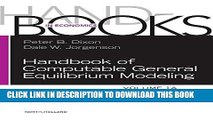 Ebook Handbook of Computable General Equilibrium Modeling, Volume 1A (Handbooks in Economics) Free