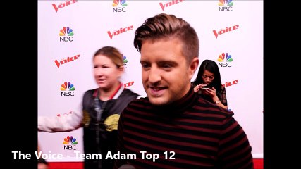 The Voice Top 12 Interviews - Team Adam