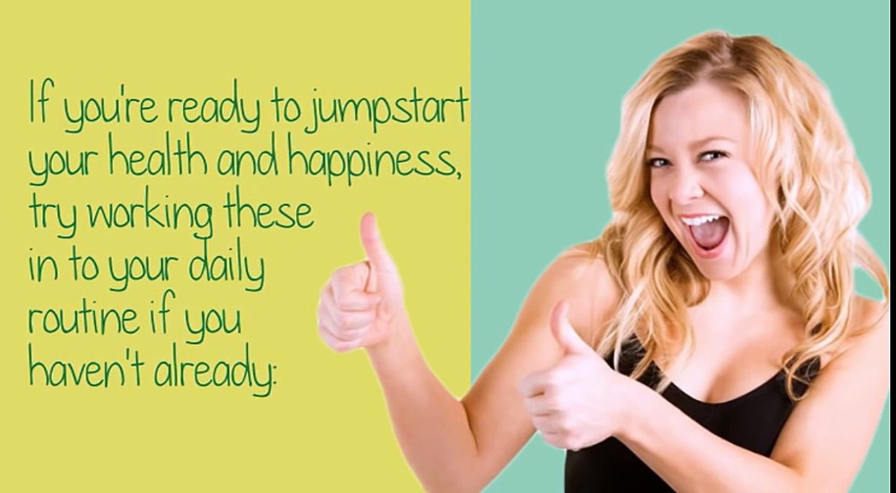 How To Make Healthy Habits Part Of Your Routine