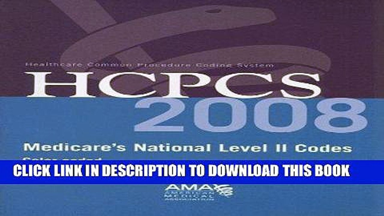 [PDF] HCPCS 2008: Medicare s National Level II Codes: Color-Coded Complete Drug Index (Hcpcs
