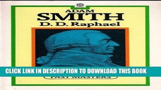 Ebook Adam Smith (Past Masters) Free Read