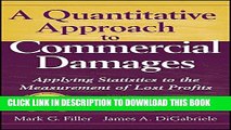 Best Seller A Quantitative Approach to Commercial Damages,   Website: Applying Statistics to the