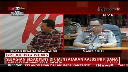 Download Video: Ahok Jadi Tersangka Penistaan Agama