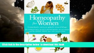 Best book  Homeopathy for Women: A Comprehensive, Easy to Use Guide for Women of All Ages online