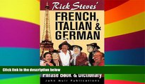 Ebook Best Deals  Rick Steves  French, Italian, and German Phrase- Book and Dictionary (Rick
