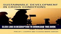 Ebook Sustainable Development in Crisis Conditions: Challenges of War, Terrorism, and Civil