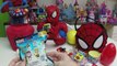 BIG SPIDERMAN SURPRISE EGGS TOY OPENING Giant Spider-Man Surprise Egg Toys Spidey Bubbles ToysReview