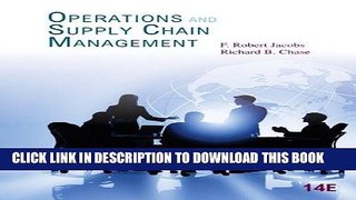 Ebook Operations and Supply Chain Management (Mcgraw-Hill / Irwin) Free Read