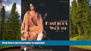 READ BOOK  Vintage Fashions for Women: 1920s-1940s FULL ONLINE