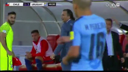 Chile vs Uruguay 3-1 - All Goals & Highlights - 2018 Rusia - 15.11.2016