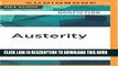 Best Seller Austerity: The History of a Dangerous Idea Free Read