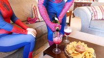 Spiderman and Spidergirl Real Life Date Farting Accident Superhero Movie