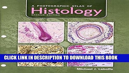 [PDF] A Photographic Atlas of Histology Full Online