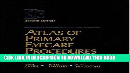 [PDF] Atlas of Primary Eyecare Procedures Full Collection