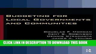 Ebook Budgeting for Local Governments and Communities Free Download
