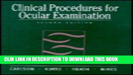 [PDF] Clinical Procedures for Ocular Examination Full Online