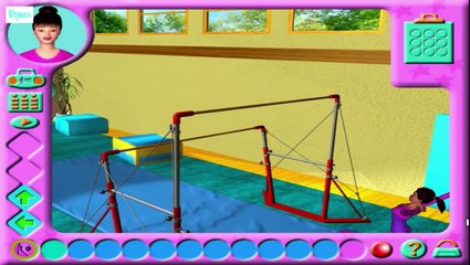 ИГРА Барби на русском Спортивная гимнастика Серия 3 Прохождение new
