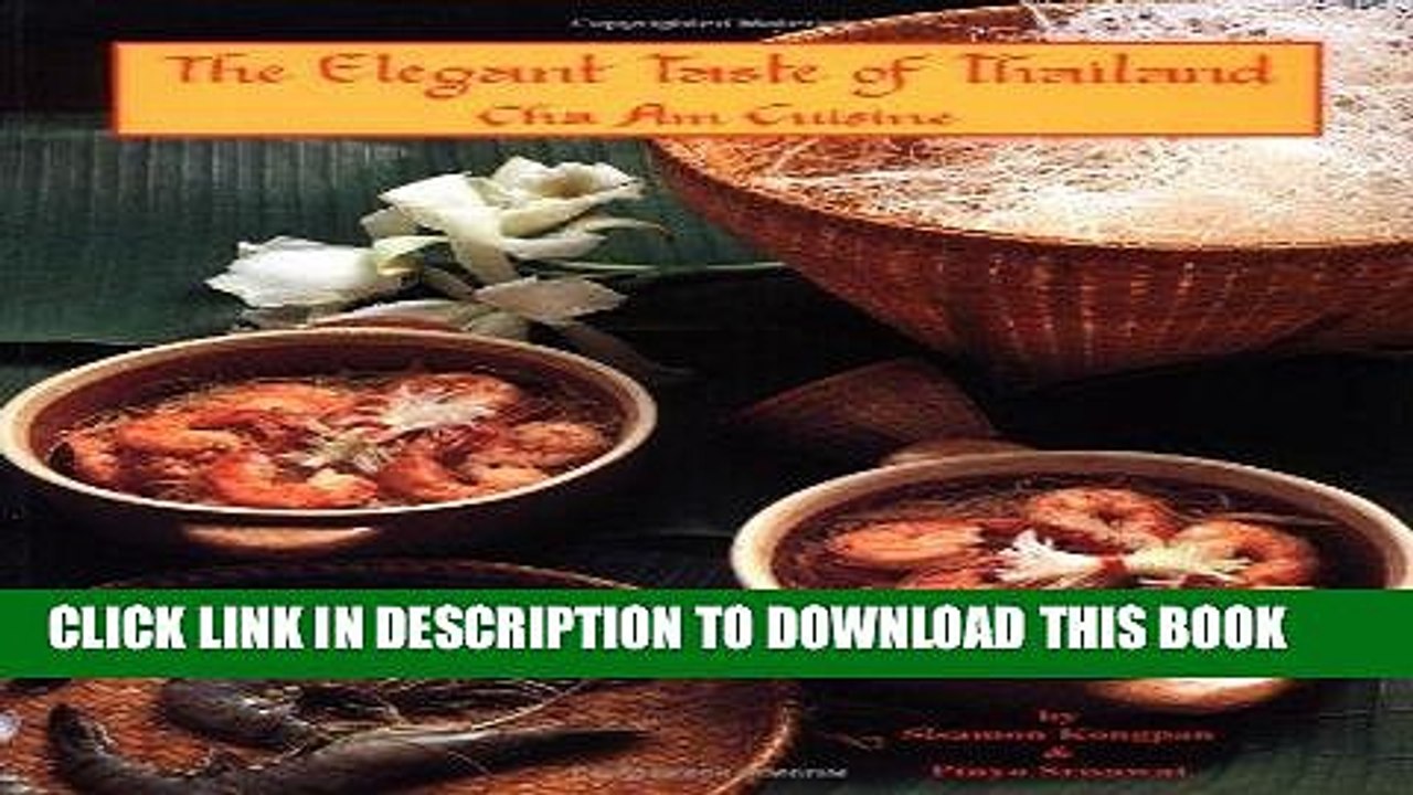 [PDF] The Elegant Taste of Thailand: Cha Am Cuisine Popular Collection