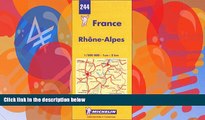Best Buy Deals  Michelin Rhone-Alpes, France Map No. 244 (Michelin Maps   Atlases)  Best Seller