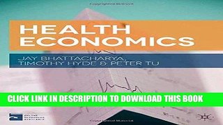 Ebook Health Economics Free Read