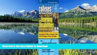 FAVORITE BOOK  Coll for Stdts w/Learning Disab/ADD, 7/e (Peterson s Colleges With Programs for