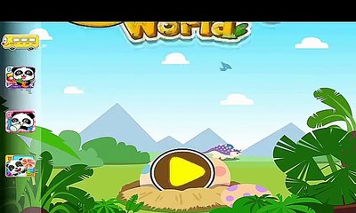 Jurassic World Dinosaurs | Kids learn Dinosaurs With Funny Educational Game App For Kids | BabyBus