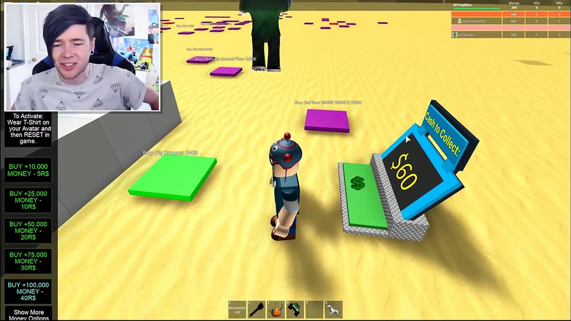 youtube roblox dantdm tycoon