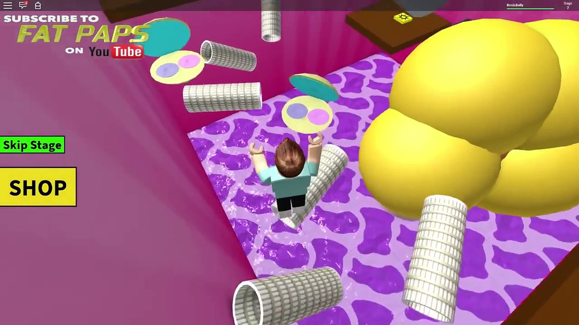 Roblox Adventures Escape The Evil Barber Shop Obby Escaping My Killer Haircut Dailymotion Video - escape and subscribe the fat paps obby roblox