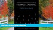 READ  Towards a Comprehensive Theory of Human Learning (Lifelong Learning and the Learning