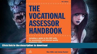 FAVORITE BOOK  The Vocational Assessor Handbook: Including a Guide to the QCF Units for