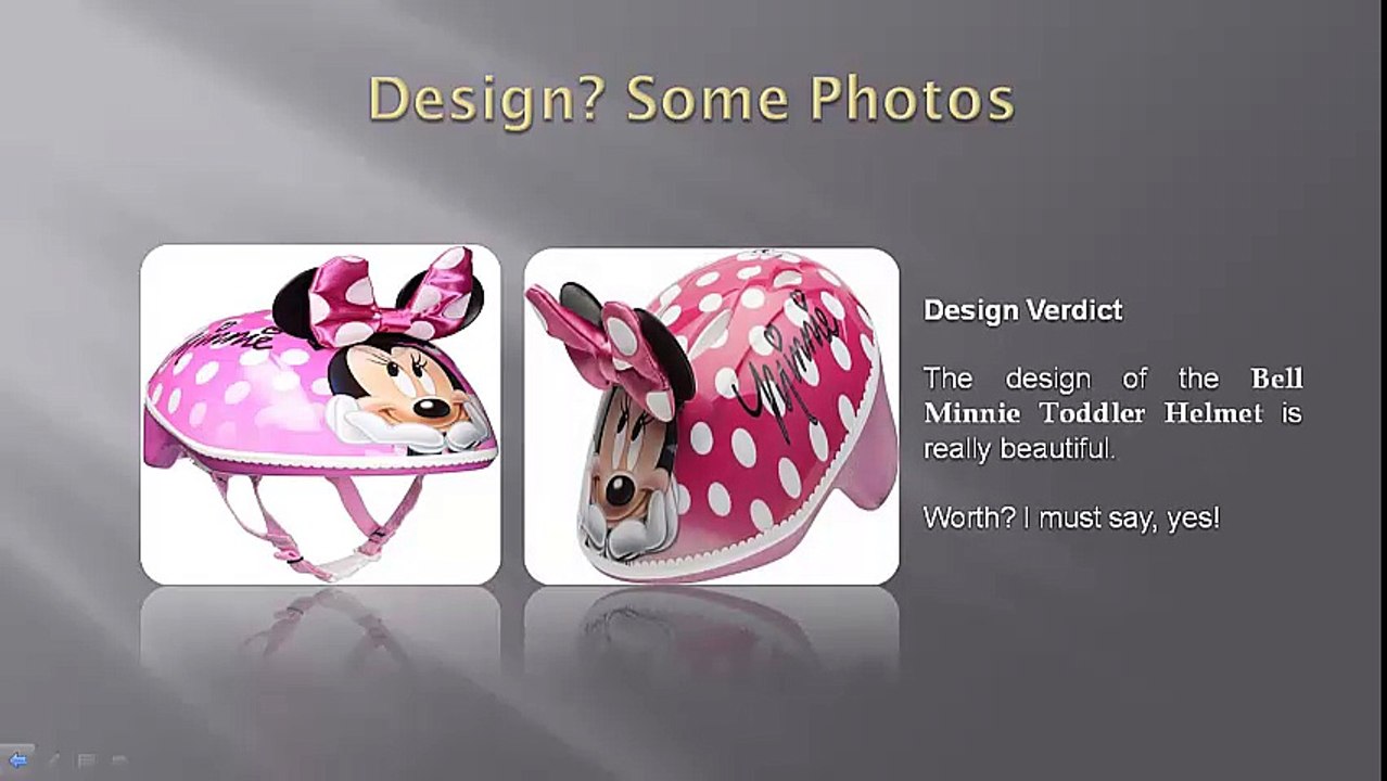 Bell Minnie Toddler Helmet Review