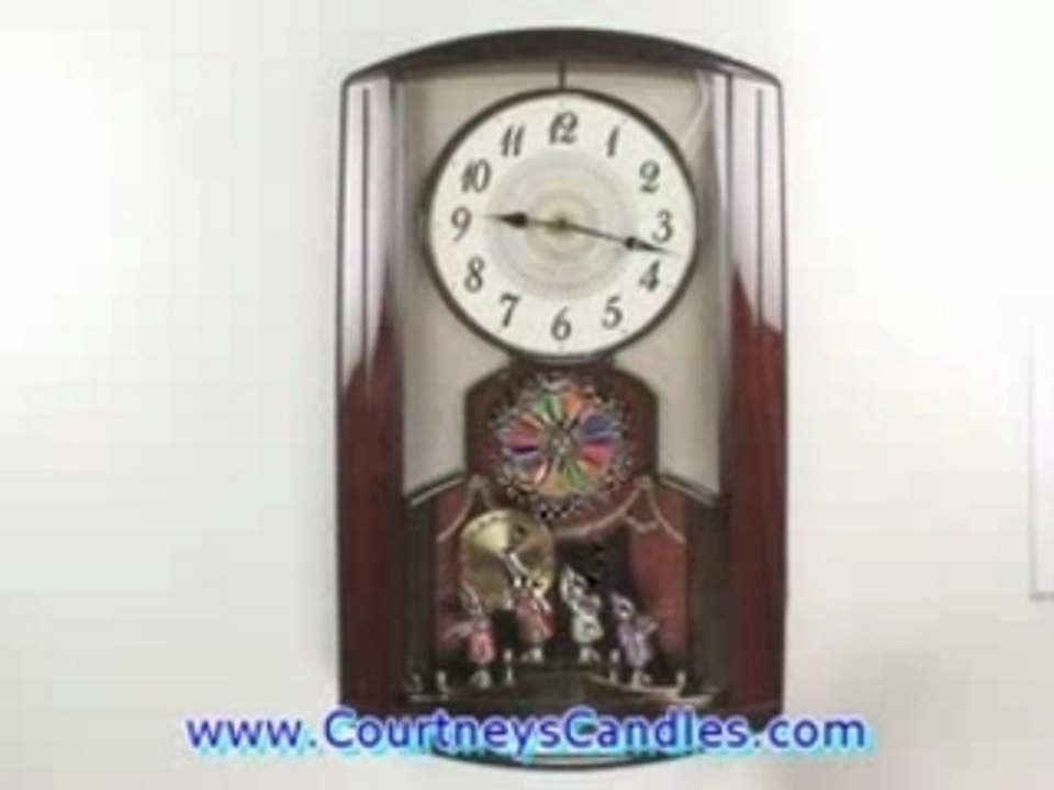 Seiko QXM143BRH Melodies in Motion Clock