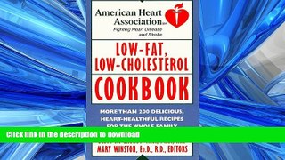 FAVORITE BOOK  American Heart Association Low-Fat, Low-Cholesterol Cookbook: More than 200