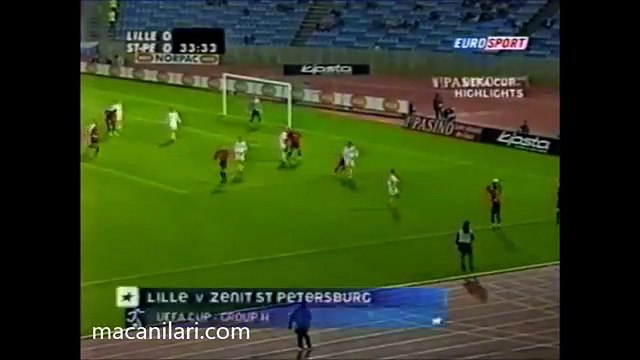 04.11.2004 - 2004-2005 UEFA Cup Group H Matchday 2 Lille OSC 2-1 FC Zenit