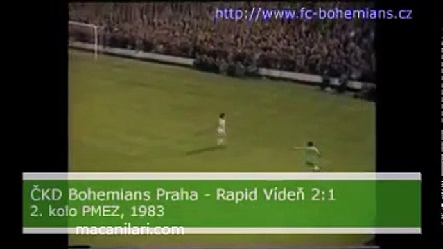 19.10.1983 - 1983-1984 European Champion Clubs' 2nd Round 1st Leg Bohemians Praha 2-1 Rapid Wien