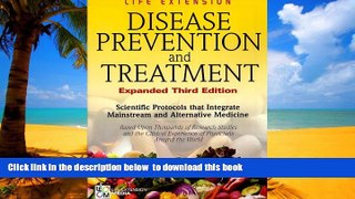 Read book  Disease Prevention and Treatment full online