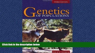 Download Genetics Of Populations (Biological Science (Jones and Bartlett)) FullOnline